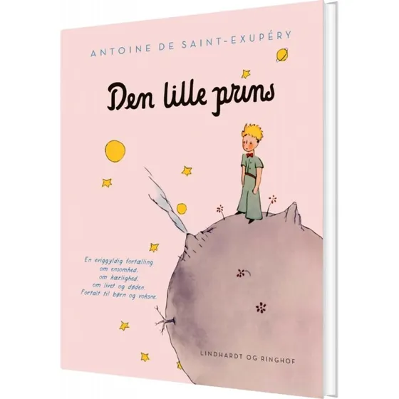 Den lille prins - Lyserød hardback (hardcover)