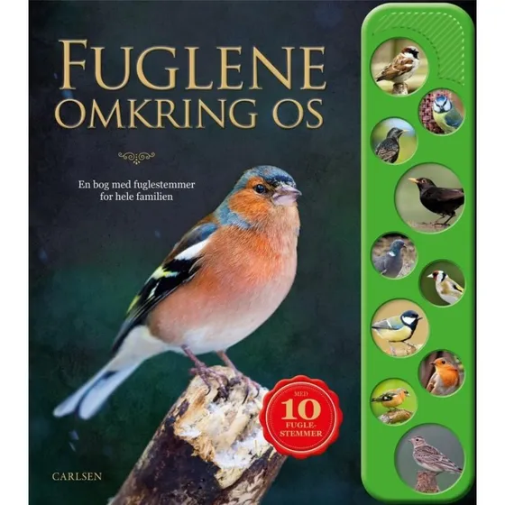 Fuglene omkring os – Bog med fuglestemmer (papbog)