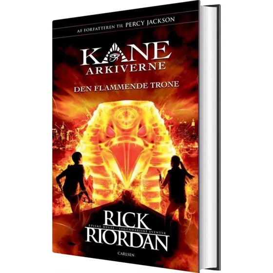 Kane Arkiverne 2 - Den flammende trone (Rick Riordan)
