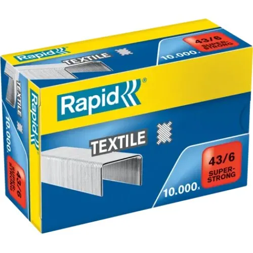 Rapid 43/6 Hæfteklammer - 10.000 stk