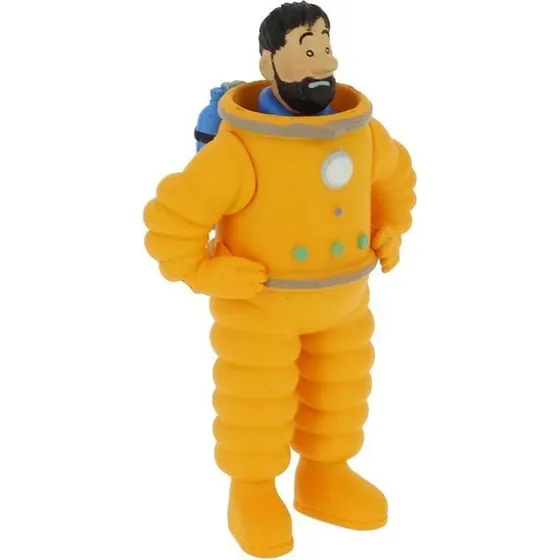 Tintin - Haddock Cosmonaut PVC-figur, 8,5 cm