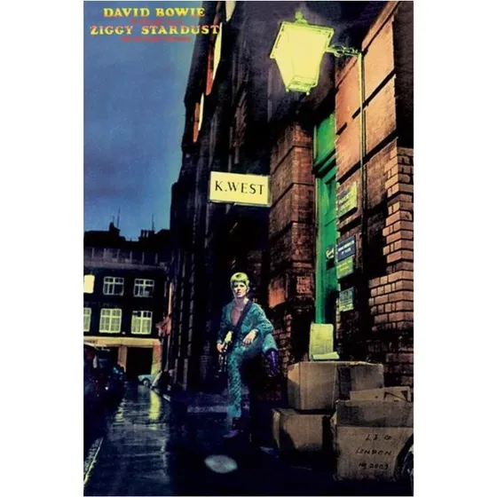 David Bowie - Ziggy Stardust Maxiplakat (61 x 61,5 cm)