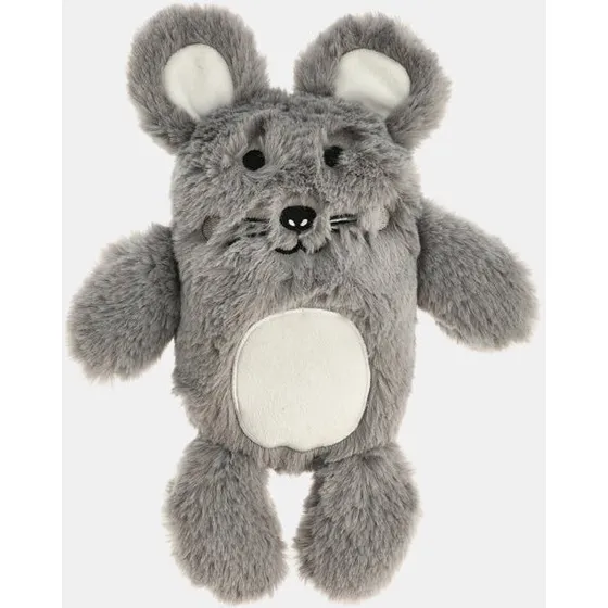 Dogman BuddyMouse Hundelegetøj, Grå, 21cm