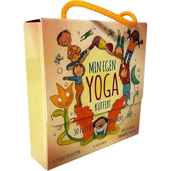 Min egen kuffert med yogakort – Lotte Salling