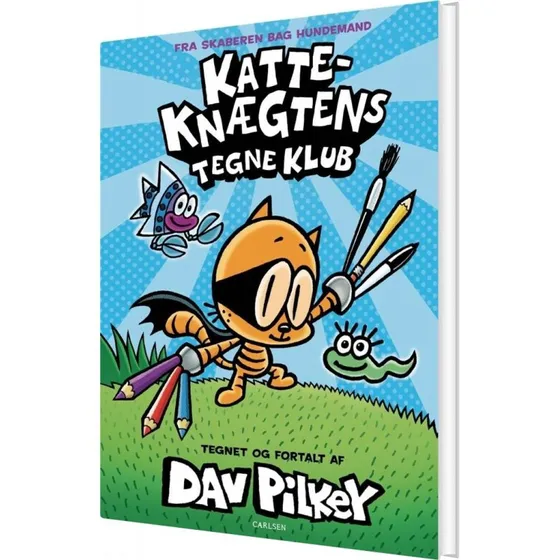 Katte-Knægtens Tegneklub 1 – Dav Pilkey (Hardcover)