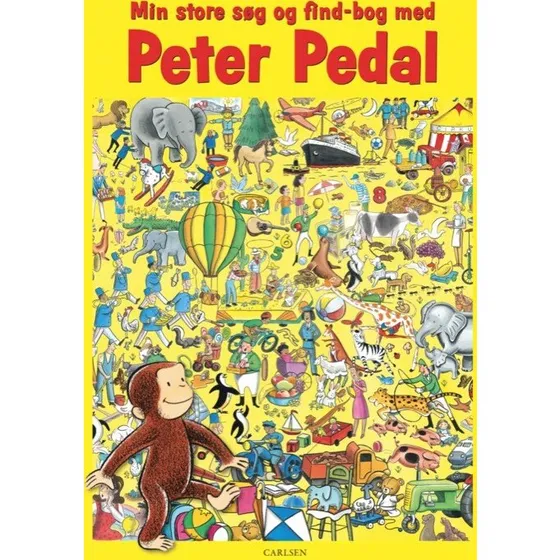 Min store søg-og-findbog med Peter Pedal - Hardcover