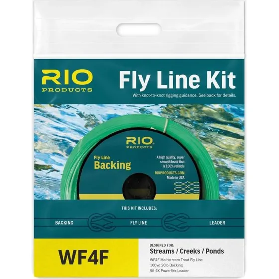 Rio Mainstream Trout WF Kit - Komplet fluesæt