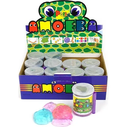 Slime Glitter 4 farver - Sensorisk legetøj med glitter