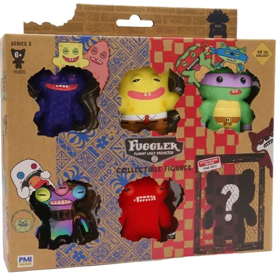 Fuggler Series 2 Samlerfigurer - 6-pak, assorteret