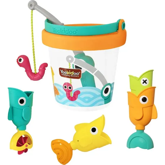Yookidoo Catch N Sprinkle Fishing Set med spand