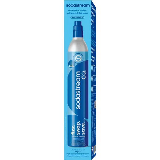 SodaStream Kulsyreflaske 425 g/60 l med skruegevind