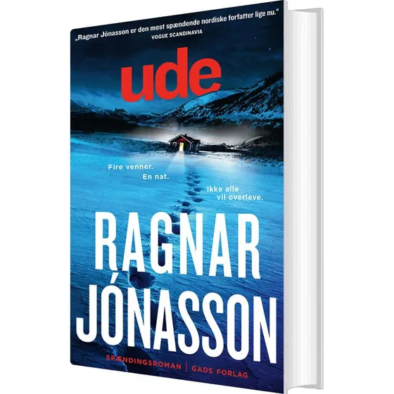 Ude – Ragnar Jónasson (hardcover)
