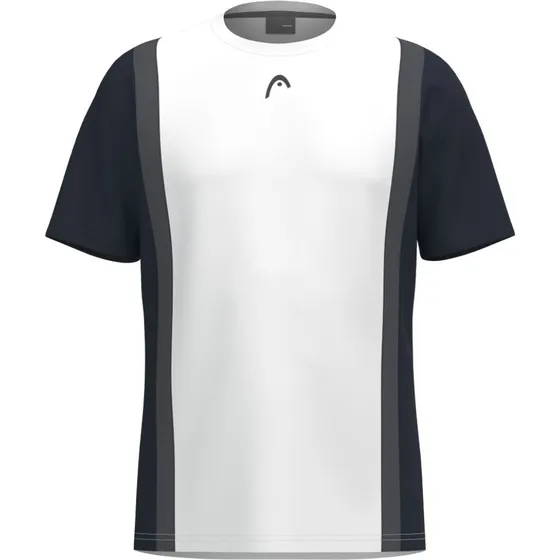 Head Club 25 Tech T-Shirt til drenge - Navy/White