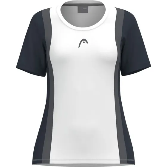 Head Club 25 Tech T-Shirt til piger - Navy/White