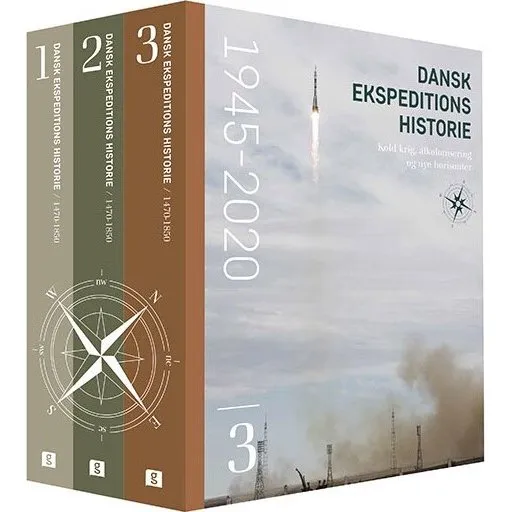 Dansk ekspeditionshistorie 1-3 – Peter Andreas Toft (hardcover)
