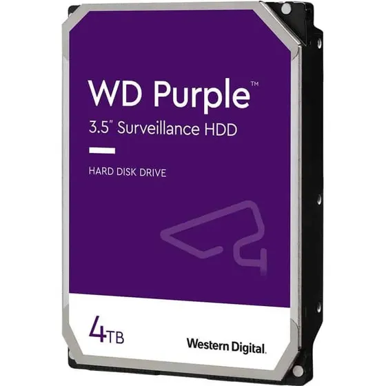 WD Purple 4TB Surveillance Harddisk 3,5"