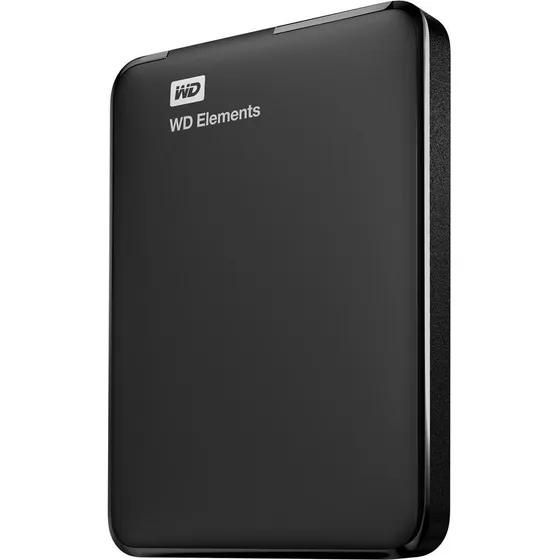 WD Elements Portable 1 TB Ekstern Harddisk - Sort