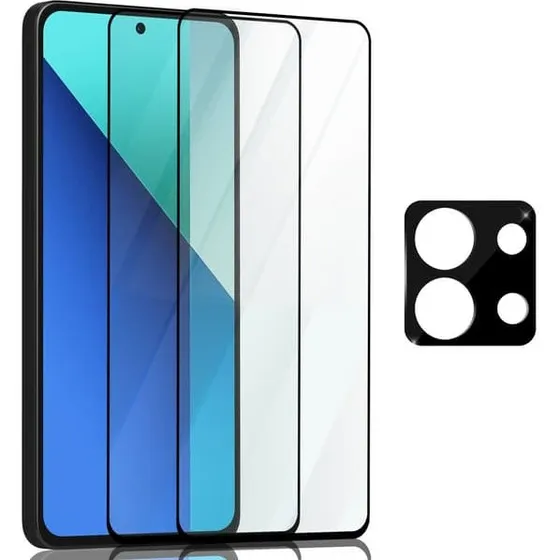 Xiaomi Redmi Note 13 Pro Skærmbeskyttelse (2-pak) & Linsebeskyttelse