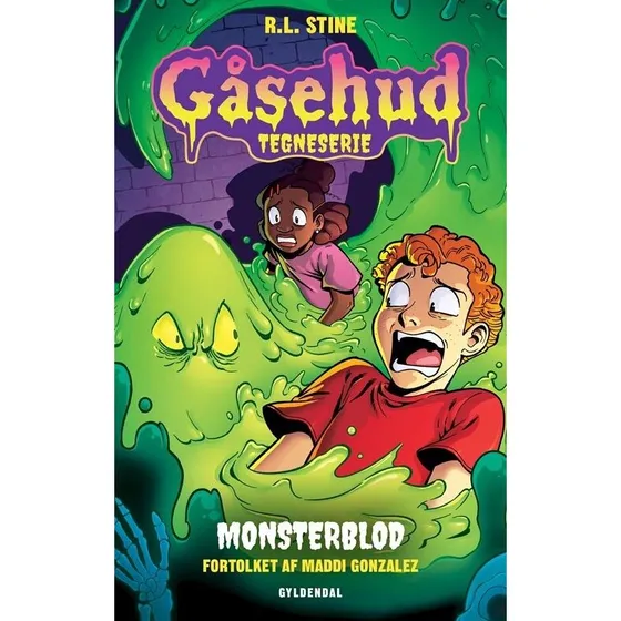 Gåsehud: Monsterblod – Tegneserie (Hardcover)