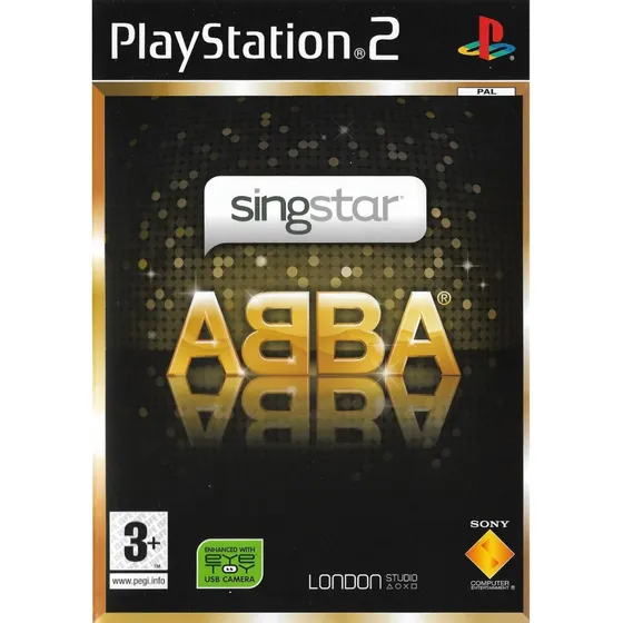 SingStar ABBA til PlayStation 2 - Nordic (Brugt)