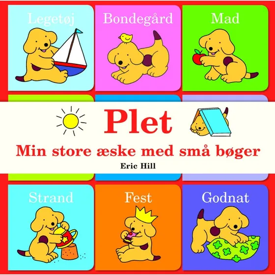 Plet – Min store æske med 9 små papbøger