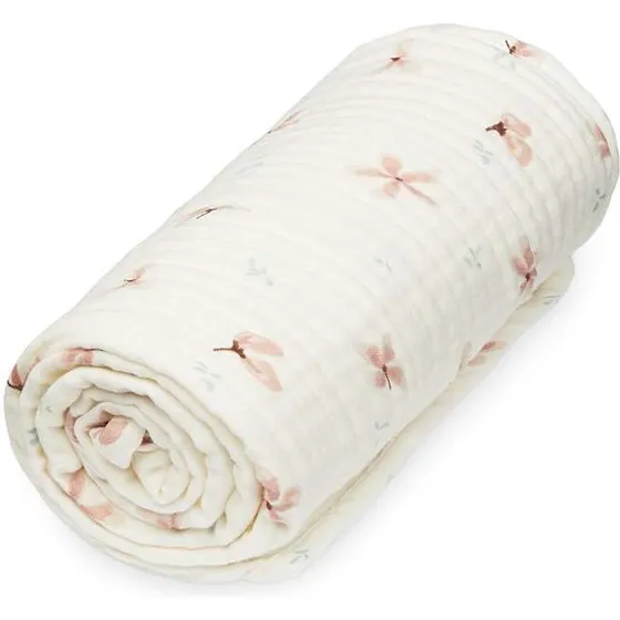 Cam Cam Copenhagen Muslin Babytæppe GOTS – Windflower Creme