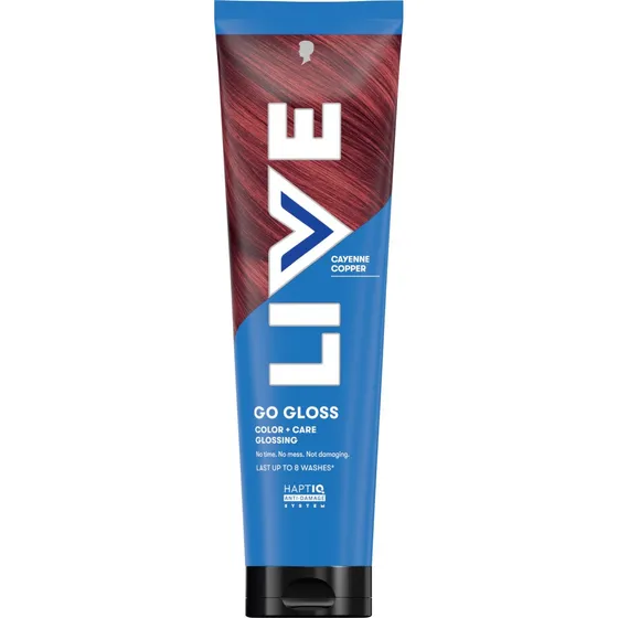 Schwarzkopf LIVE Go Gloss Cayenne Copper - 150ml