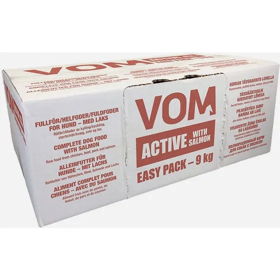 VOM Active fuldfoder med Laks - 9 kg