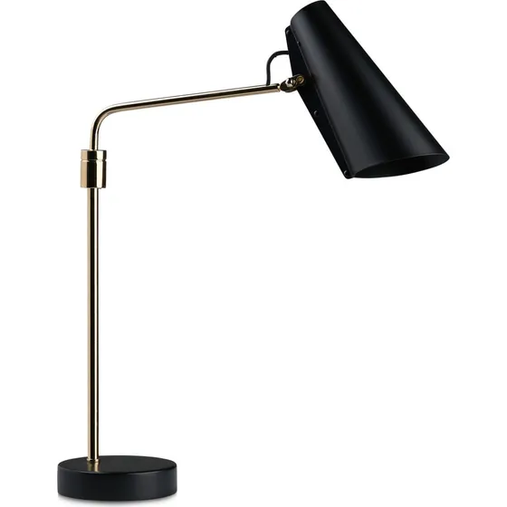 Northern Birdy Swing Bordlampe Black/Brass