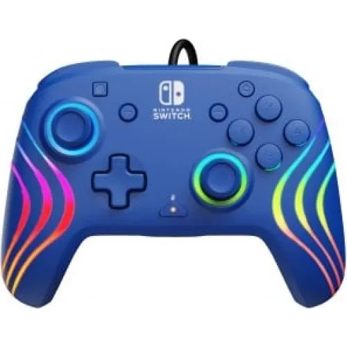 PDP Afterglow Wave Wired Controller til Nintendo Switch - Blå