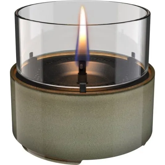 Tenderflame Café 14 Grøn Reactive Porcelain Bordmodel