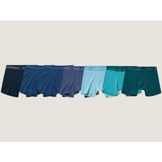 7pk Base Bamboo Boxer - Bløde boksershorts i bambus/bomuld