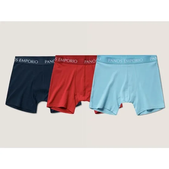 Base 3-pak Bamboo Boxer til mænd