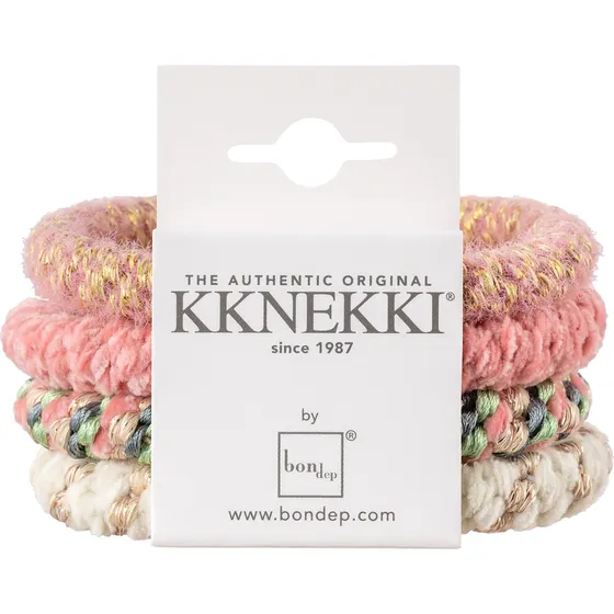Kknekki Bundle 18 - 4 stk. hårelastikker i mix