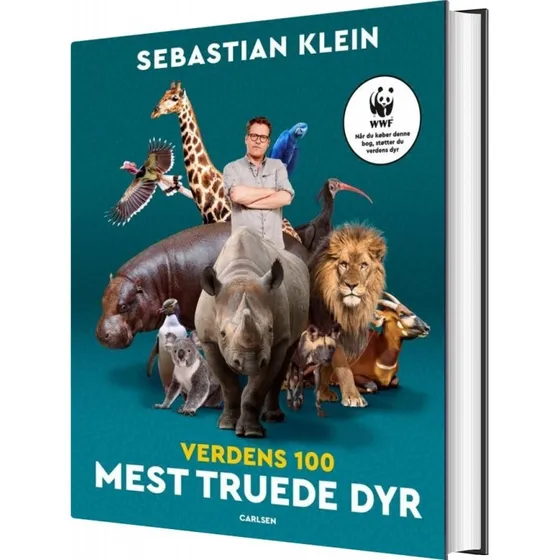 Verdens 100 mest truede dyr – Sebastian Klein (hardcover)