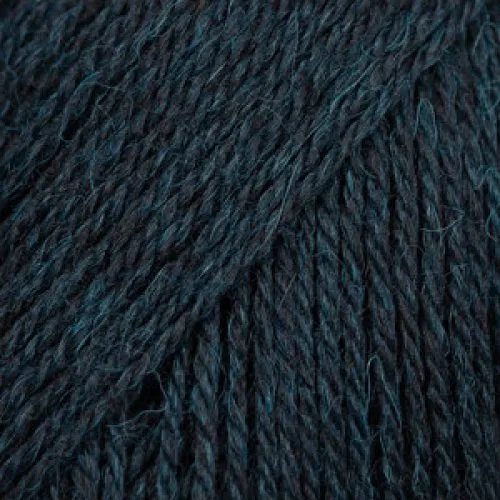 Drops Flora Garn Mix 38 Mørk Marineblå