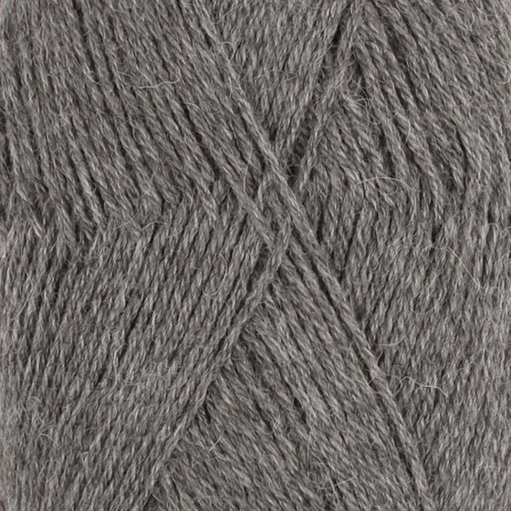 DROPS Nord 05 Grå Mix - Blødt Uld- og Alpacagarn