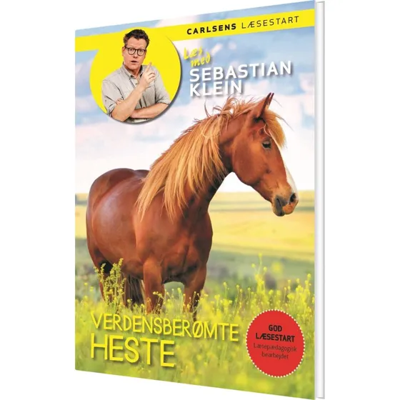 Læs med Sebastian Klein: Verdensberømte heste (hardcover)