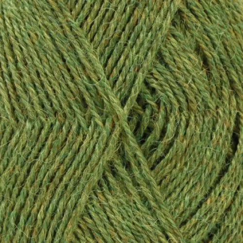 Drops Alpaca Garn Mix 7238 Græsgrøn