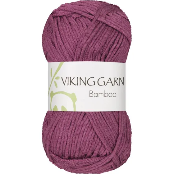 Viking Bamboo 662 Mørk Rosa - Bambus og Bomuld