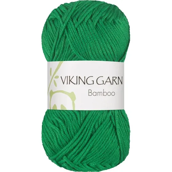 Viking Bamboo 632 Æblegrøn - Bambus/Bomuld garn