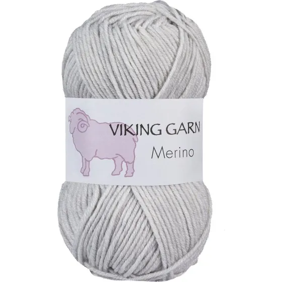 Viking Merino 812 Perlegrå - 100% Merinould