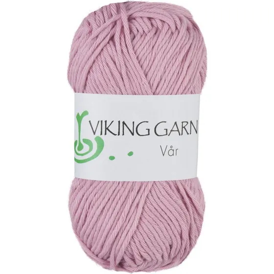 Viking Vår 468 Lys Lilla - 100% Bomuld