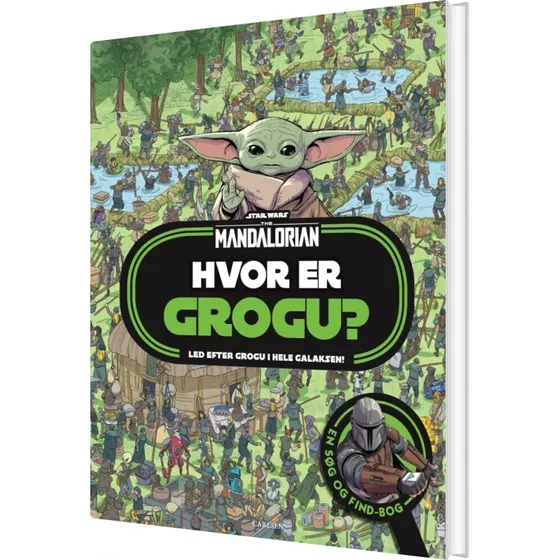 Star Wars: Mandalorian – Hvor er Grogu? (søg-og-find, hardcover)
