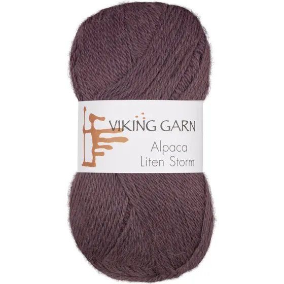Viking Alpaca Liten Storm 768 Lilla - Alpaca/Merino uld