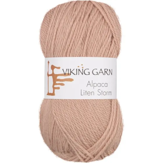 Viking Alpaca Liten Storm 762 Pudderrosa - Alpaca/Merino