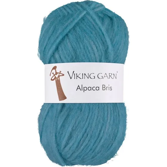 Viking Bris Alpaca Garn - 328 Lys Turkis