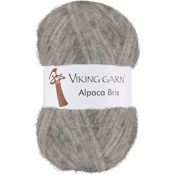 Viking Bris Alpaca 313 Lys grå