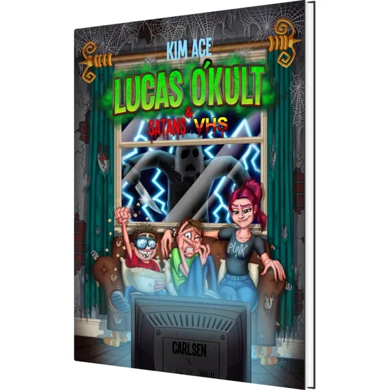 Lucas O'Kult og Satans VHS – børnebog (hardcover)
