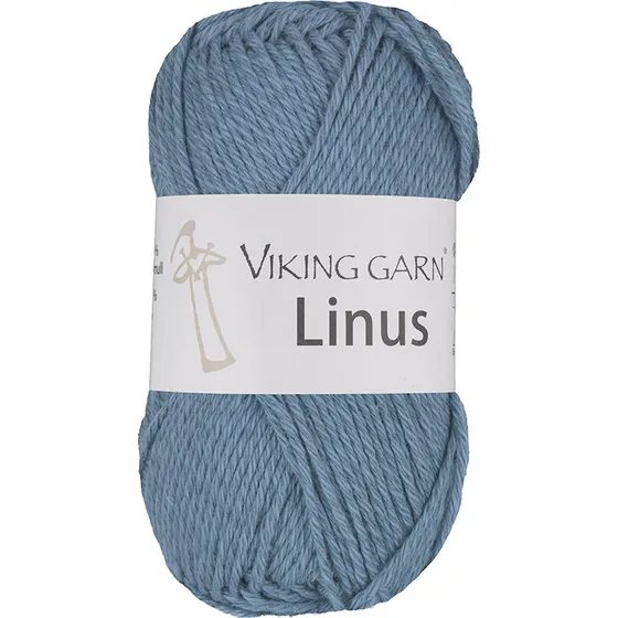 Viking Linus 127 Jeansblå - Bomuld/Hør Garn